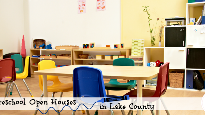 preschool open houses